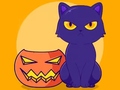 Spel Coloring Book: Halloween Cat