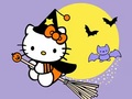 Spel Coloring Book: Kitty Halloween