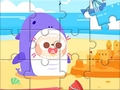 Spel Jigsaw Puzzle: Funny Beach