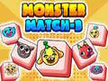 Spel Monster Match-3 