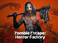Spel Zombie Escape: Horror Factory