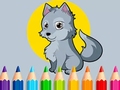 Spel Coloring Book: Wolf