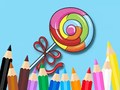 Spel Coloring Book: Lollipop