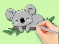 Spel Coloring Book: Two Koalas