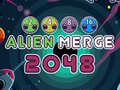 Spel Alien Merge 2048