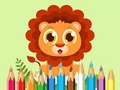 Spel Coloring Book: Baby Lion
