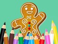 Spel Coloring Book: Gingerbreads
