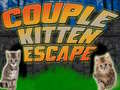 Spel Couple Kitten Escape