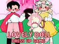Spel Lovely Doll Dress Up Game 