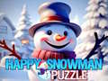 Spel Happy Snowman Puzzle