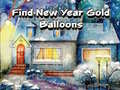Spel Find New Year Gold Balloons