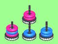 Spel Hoop Stack Brain Puzzel Game