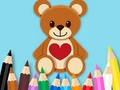 Spel Coloring Book: Toy Bear