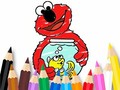 Spel Coloring Book: Elmo New Friend
