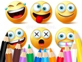 Spel Coloring Book: Funny Emoji