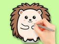 Spel Coloring Book: Cute Hedgehog