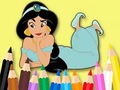 Spel Coloring Book: Princess Jasmine
