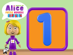 Spel World of Alice Puzzle Numbers