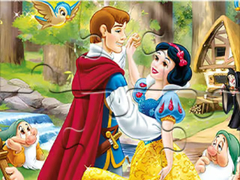 Spel Jigsaw Puzzle: Snow White Dancing