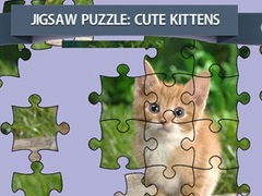 Spel Jigsaw Puzzle Cute Kittens