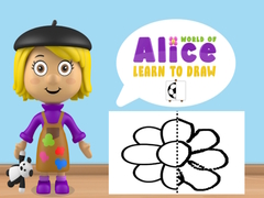 Spel World of Alice Learn to Draw