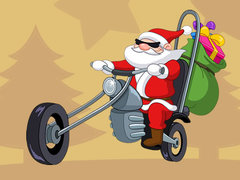 Spel Santa Driver Coloring Book