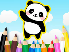 Spel Coloring Book: Cute Panda