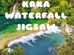 Spel Krka Waterfall Jigsaw