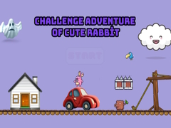 Spel Challenge adventure of cute rabbit