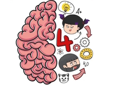 Spel Brain Test 4: Tricky Friends