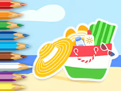 Spel Coloring Book: Summer Beach Gear