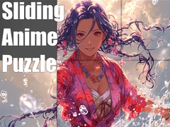 Spel Sliding Anime Puzzle