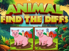 Spel Animal: Find The Differences