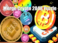 Spel Merge Crypto 2048 Puzzle