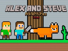 Spel Alex and Steve Adventures Saves
