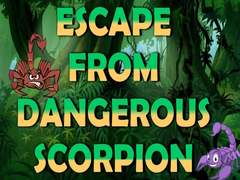 Spel Escape From Dangerous Scorpion