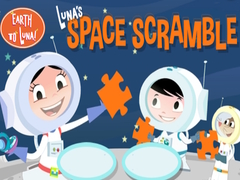 Spel Earth to Luna! Luna's Space scramble