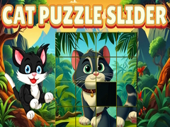 Spel Cat Puzzle Slide