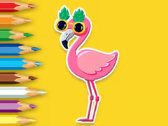 Spel Coloring Book: Flamingo