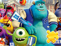 Spel Jigsaw Puzzle: Monsters University