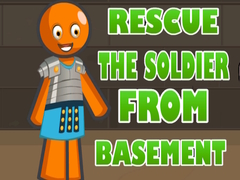 Spel Rescue the Soldier from Basement