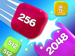 Spel Chain Cube 2048 3D Merge Game