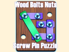 Spel Wood Bolts Nuts Screw Pin Puzzle