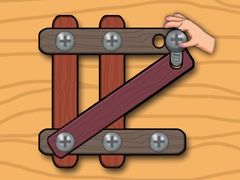 Spel Wood Nuts Master: Screw Puzzle