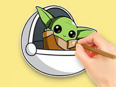 Spel Coloring Book: Master Yoda