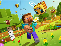 Spel Jigsaw Puzzle: Mine Blockman