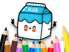 Spel Coloring Book: Milk