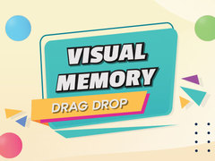 Spel Visual Memory Drag Drop