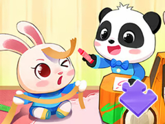 Spel Jigsaw Puzzle: Baby Panda Play Time