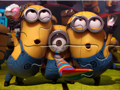 Spel Jigsaw Puzzle: Minions Party